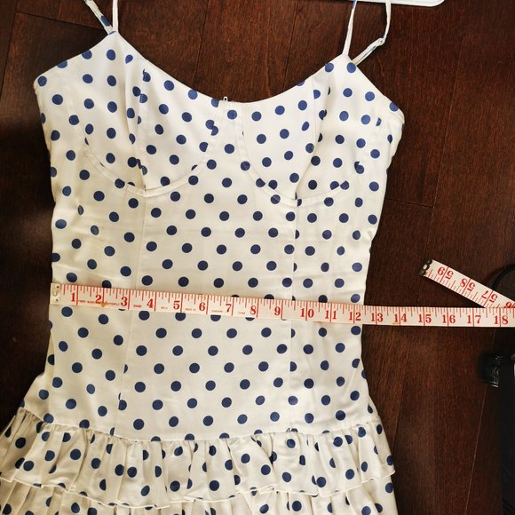 Polka Dot Ruffled Dress - Picture 6 of 7